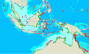 Peta Lokasi Terumbu Karang Di Indonesia